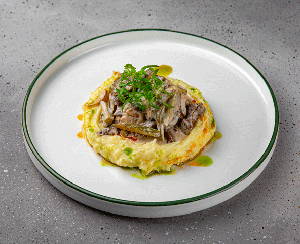 Stroganoff de vită