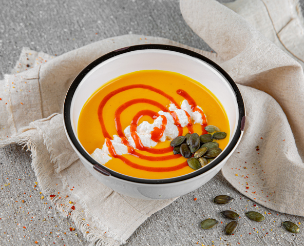 Pumpkin cream soup