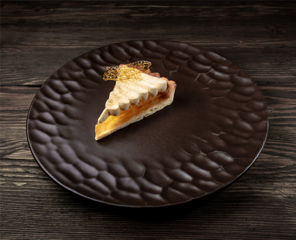 Apple jelly tart