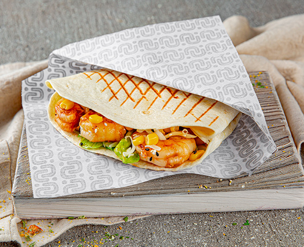 Tortilla shrimps