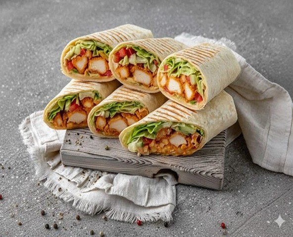 Combo Crispy Chicken Wrap 3+1