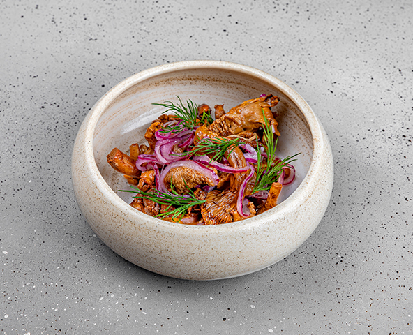 Pickled chanterelle