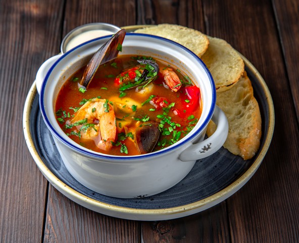 Marseille fish soup